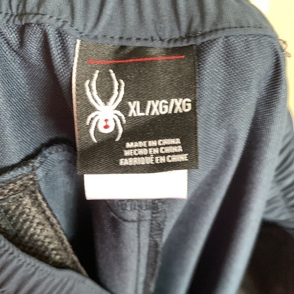 Spyder Men’s Navy Athletic Jogger Pants Sz XL - Picture 8 of 10